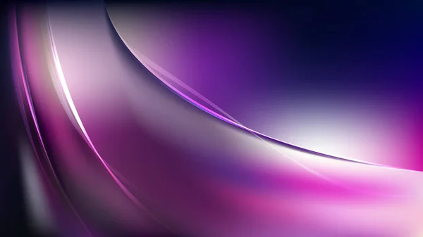 Vector de fondo ondulado blanco y negro púrpura abstracto — Vector de stock