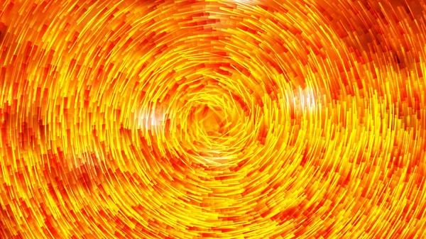 抽象的な明るいオレンジ色の円形線の背景 — ストックベクタ