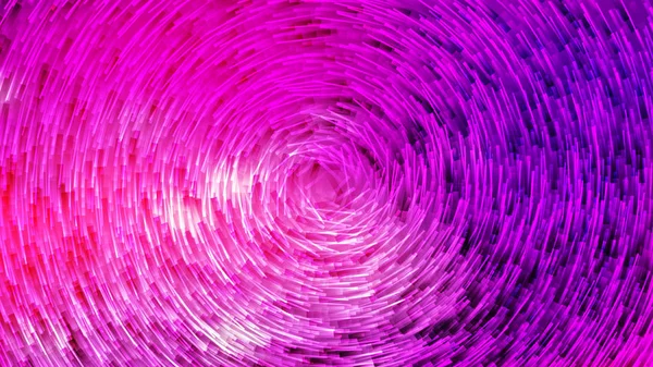 Rosa y púrpura líneas circulares imagen de fondo — Vector de stock