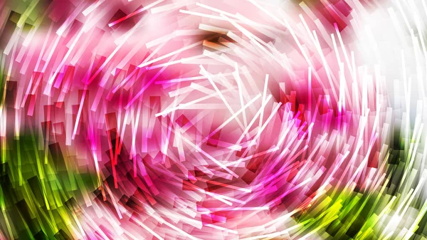 Абстрактні рожеві зелені та білі випадкові круглі лінії Зображення тла — стоковий вектор
