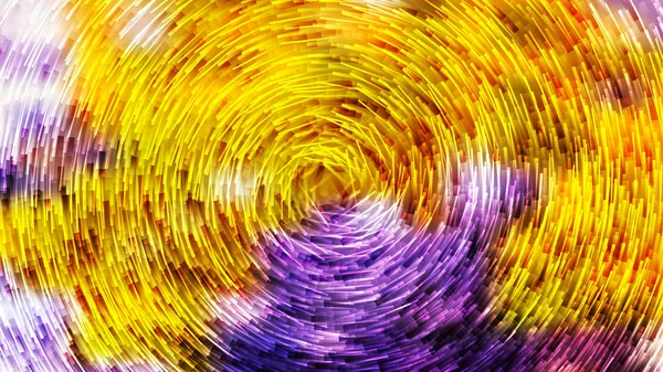 紫とオレンジの円形線の背景 — ストックベクタ