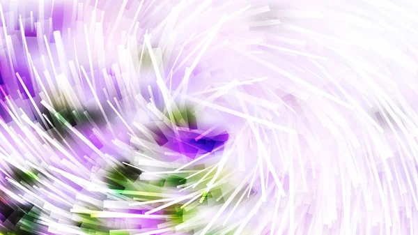 Abstrakt lila grön och vit dynamisk Twirl randig linjer bakgrund illustratör — Stock vektor