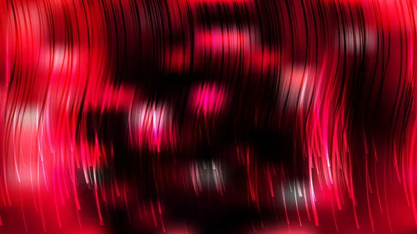 Astratto Fresco Rosso Verticale ondulato righe ondulate sfondo vettoriale Art — Vettoriale Stock