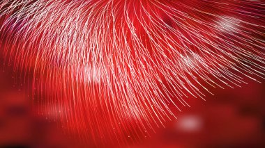 Soyut Kırmızı ve Beyaz Grafik Arka Plan