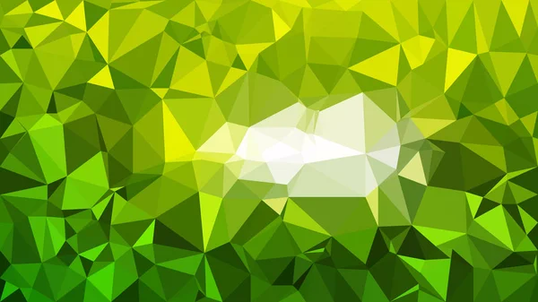 Grön och gul polygon bakgrund grafisk design — Stock vektor