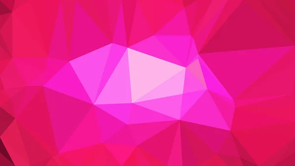 Immagine vettoriale di sfondo del triangolo poligono rosa caldo — Vettoriale Stock
