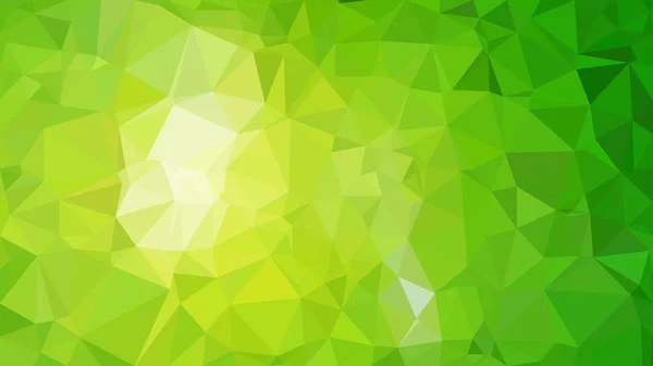 Lime green low poly Hintergrundvorlage Design — Stockvektor