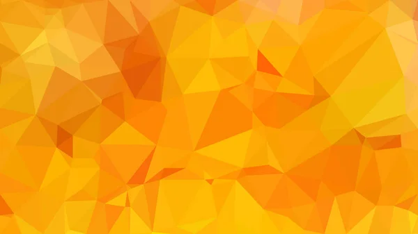 Oranžový polygonální trojúhelník pozadí-Illustrator — Stockový vektor