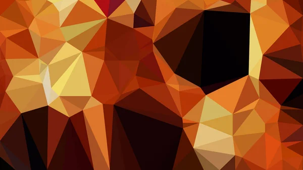 Bakgrund malldesign för abstrakt orange och svart polygon — Stock vektor