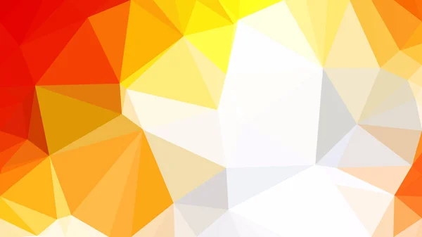 Abstrakte orange und weiße Polygon Hintergrund — Stockvektor