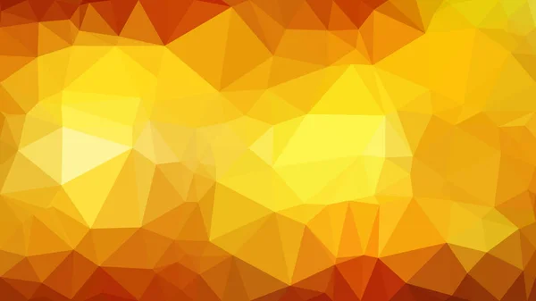 Оранжевый и желтый многоугольный абстрактный фон — стоковый вектор