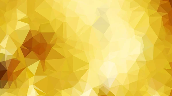 Fundo triangular poligonal laranja e amarelo — Vetor de Stock