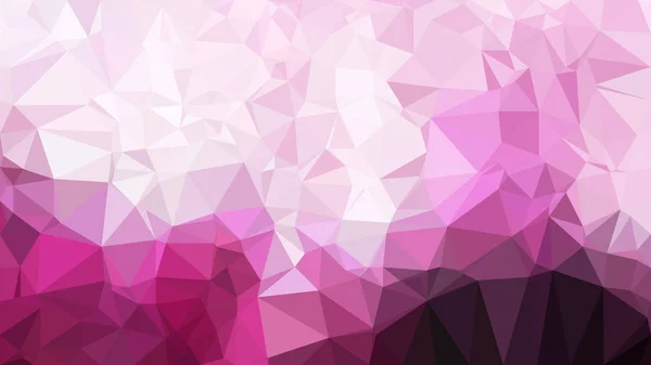 抽象的なピンクと白のポリゴンの背景 — ストックベクタ