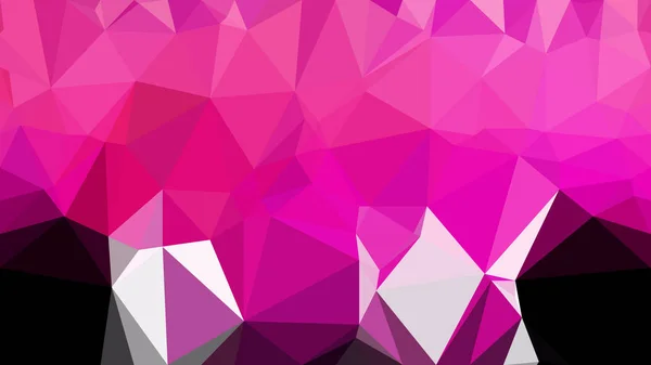 抽象的なピンクの黒と白の多角形の背景テンプレートイラストレーター — ストックベクタ