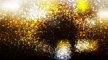 Black and Gold Glitter Background clipart
