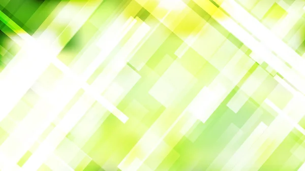 Abstrakte grün gelb und weiß moderne geometrische Formen Hintergrundvektorgrafik — Stockvektor