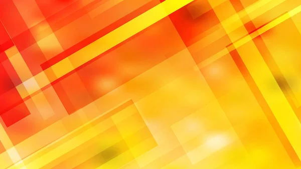 Abstract Geometric Red and Yellow Background Image — Stock Vector