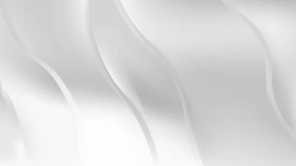 Fond ondulé blanc — Image vectorielle