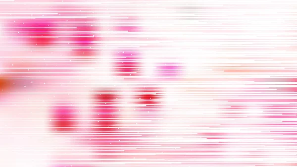 Astratto Rosa e bianco Linee orizzontali Sfondo — Vettoriale Stock