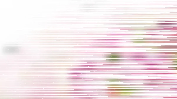 Linhas horizontais abstratas rosa e branca Design de fundo — Vetor de Stock