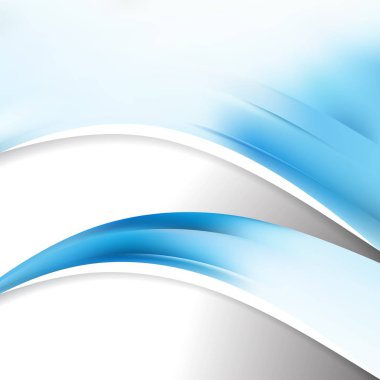 Mavi ve Beyaz Dalga İş Arka Plan Görüntü