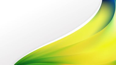 Yeşil ve Sarı İş Broşürü Şablonu