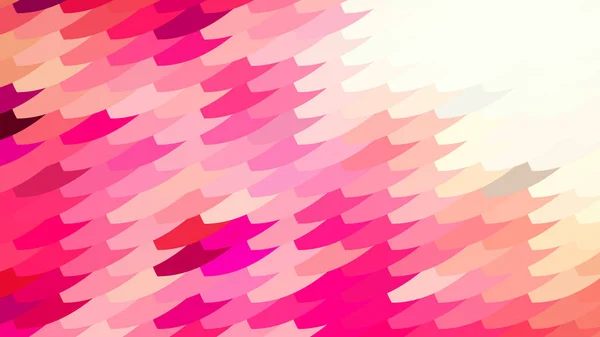 抽象的なピンクと白の幾何学的形状の背景 — ストックベクタ