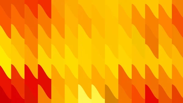 Abstrakte rote und orangefarbene geometrische Formen Hintergrundgrafik — Stockvektor