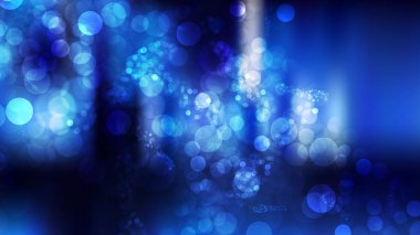 Soyut Siyah ve Mavi Defocused Arka Plan