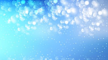 Soyut Mavi Defokus Arka Plan Vektör Sanat