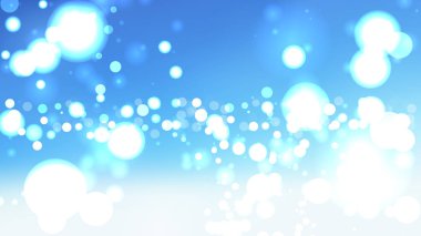 Soyut Mavi ve Beyaz Defocused Işıklar Arka Plan