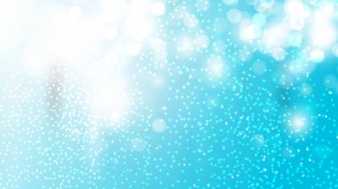 Soyut Mavi ve Beyaz Defocused Işıklar Arka Plan Vektör Grafik