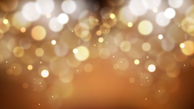 Soyut Kahverengi Bulanık Işıklar Arka Plan