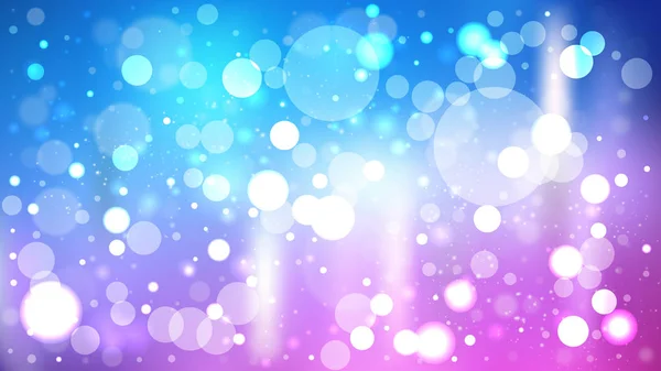 Absztrakt kék lila és fehér blur Lights háttérkép — Stock Vector