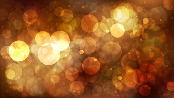 Fondo de luces Bokeh marrón — Vector de stock