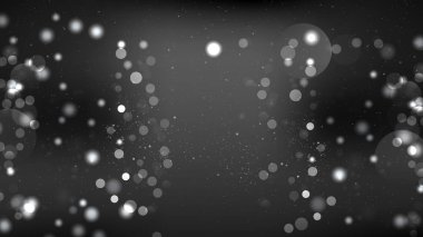 Serin Gri Bulanık Işıklar Arka Plan