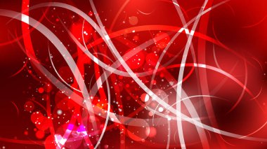 Soyut Koyu Kırmızı Işıklar Arka Plan Vektör Sanat