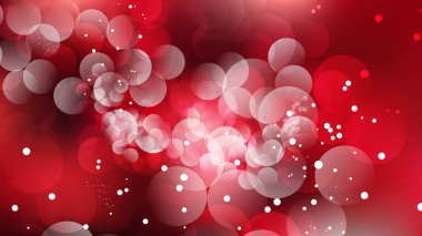 Koyu Kırmızı Defokus Işıklar Arka Plan Vektörü