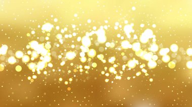 Altın Bulanık Bokeh Arka Plan Görüntüsü