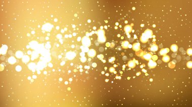 Altın bulanık ışıklar arka plan