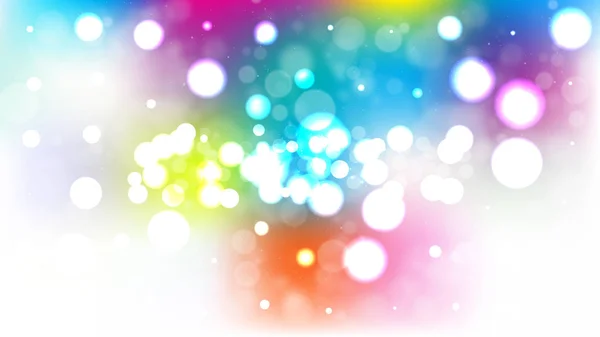Αφηρημένο πολύχρωμο θόλωμα φώτα φόντο διανυσματικό γραφικό — Διανυσματικό Αρχείο