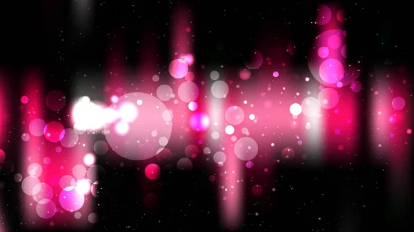 Kühler rosa verschwommener Bokeh-Hintergrund — Stockvektor