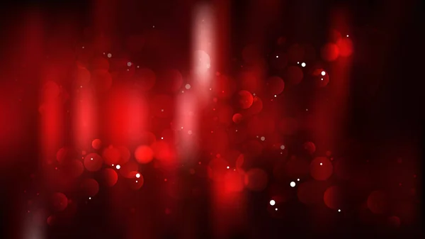 抽象的なクールな赤いボケの背景 — ストックベクタ
