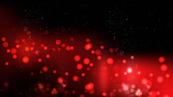 Fondo de luces borrosas rojas frescas — Vector de stock