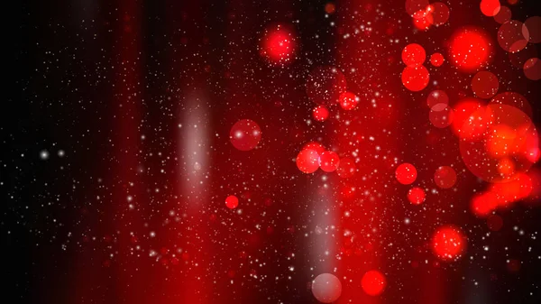 Abstrakte kühle rote defokussierte Lichter Hintergrund — Stockvektor