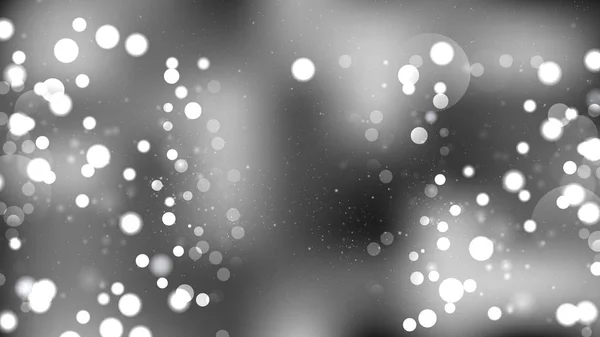 Dunkelgraues Bokeh defokussierte Lichter Hintergrund — Stockvektor