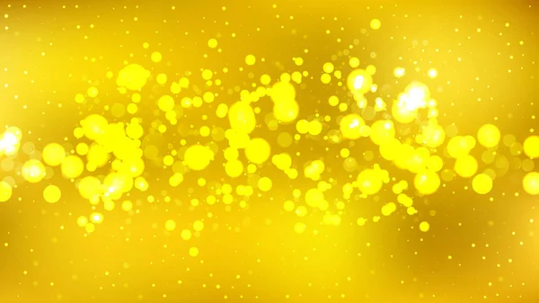 Аннотация Gold Blurry Lights — стоковый вектор