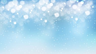 Soyut Işık Mavi Bulanıklık Işıklar Arka Plan