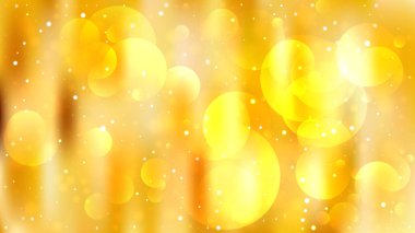 Turuncu Bokeh Işıklar Arka Plan Tasarımı