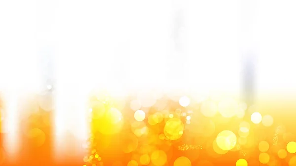 Abstract Orange and White Defocused Background Vector Image